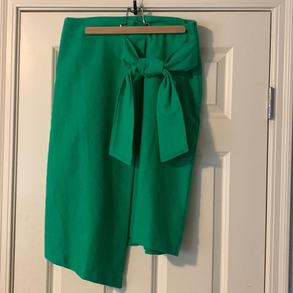 Green Midi Skirt